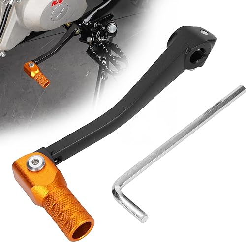 JIAYAN Palanca de cambio plegable para XR50 50CC 70CC SSR SDG motocicleta 90CC 110CC 125CC Pitster Pro Coolster Xtreme Pit Bike Mini piezas - Rojo