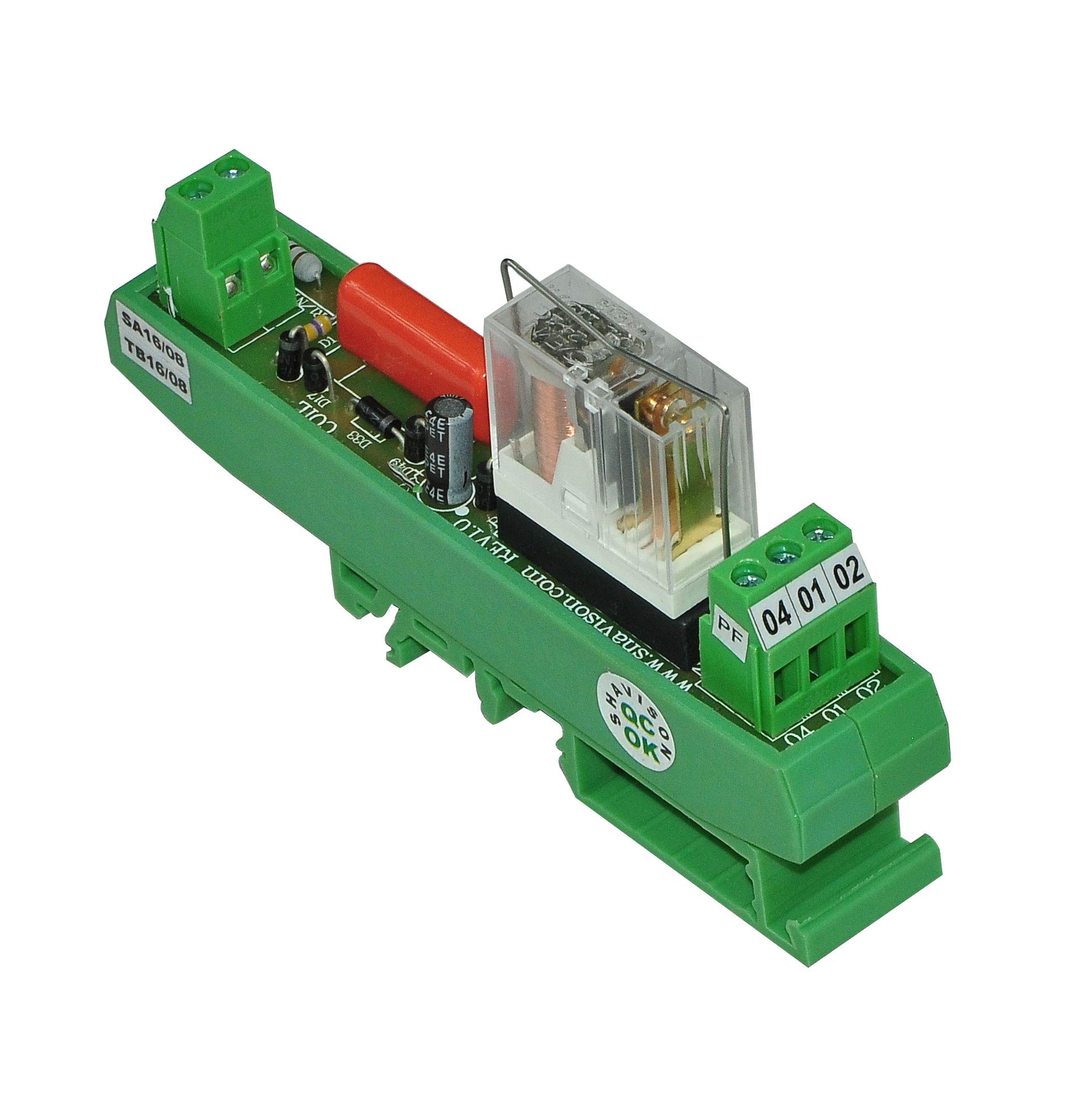Shavison Relay Module AS421-230VAC-S-OE, 1C/O, 1 Channel, 230VAC Coil, OEN Relay, Socket Mounted Relay, Isolated Coils, Contact Rating : 28VDC/230VAC, 5A (B01MZ1V9OR) Amazon Price History, Amazon Price Tracker