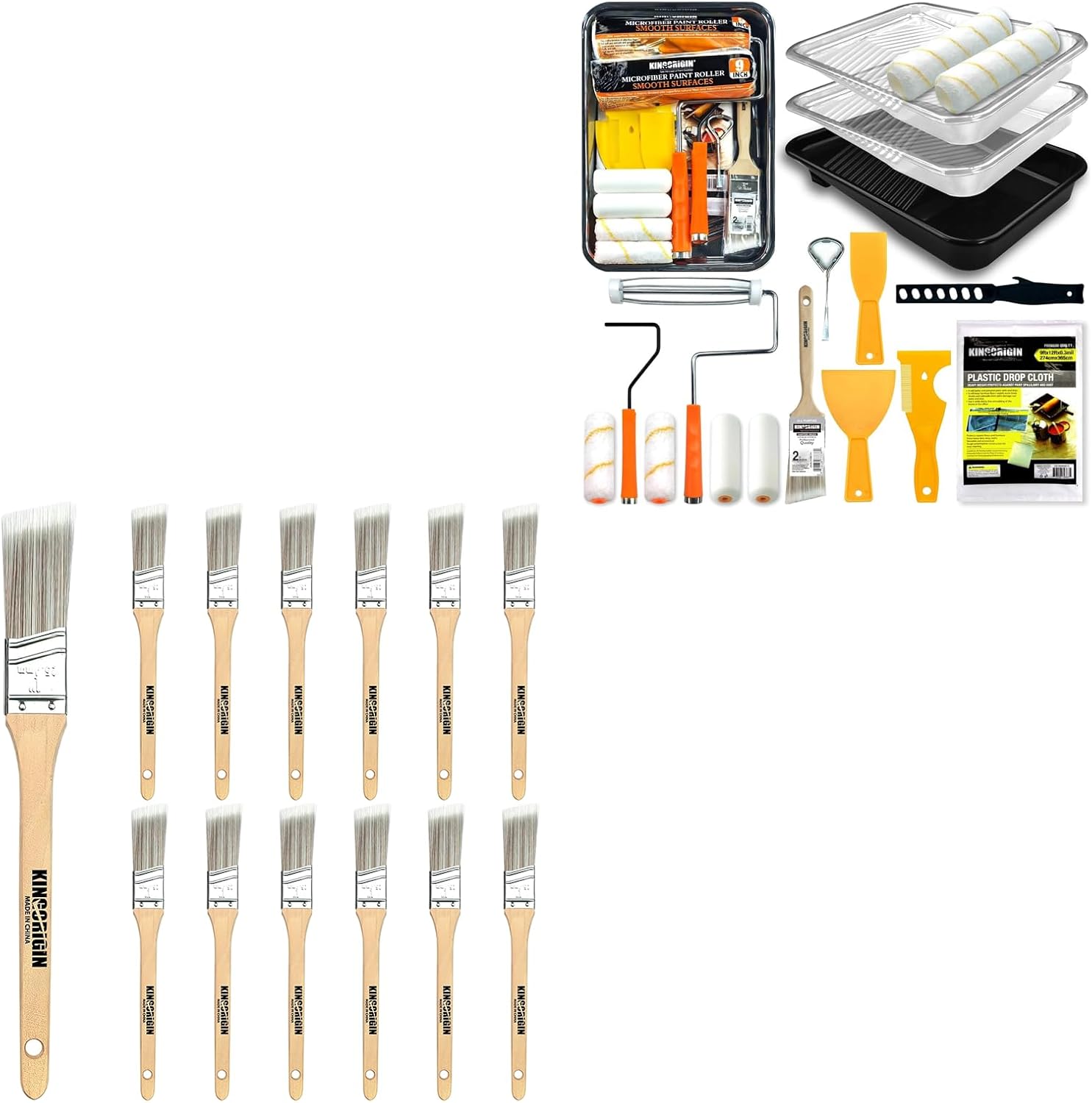 Paint Brush with 18 Painting Kit