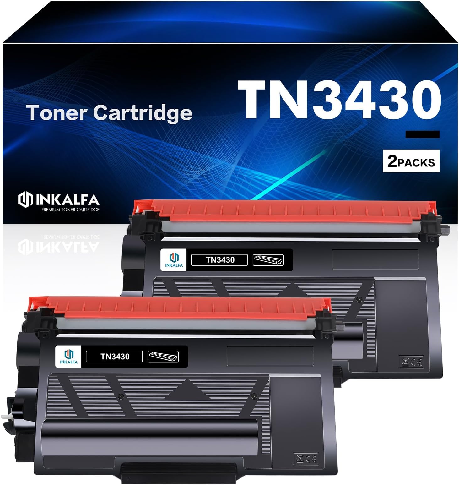 LCL Compatibele tonercartridge TN3480 TN3430 TN-3480 TN-3430 8000