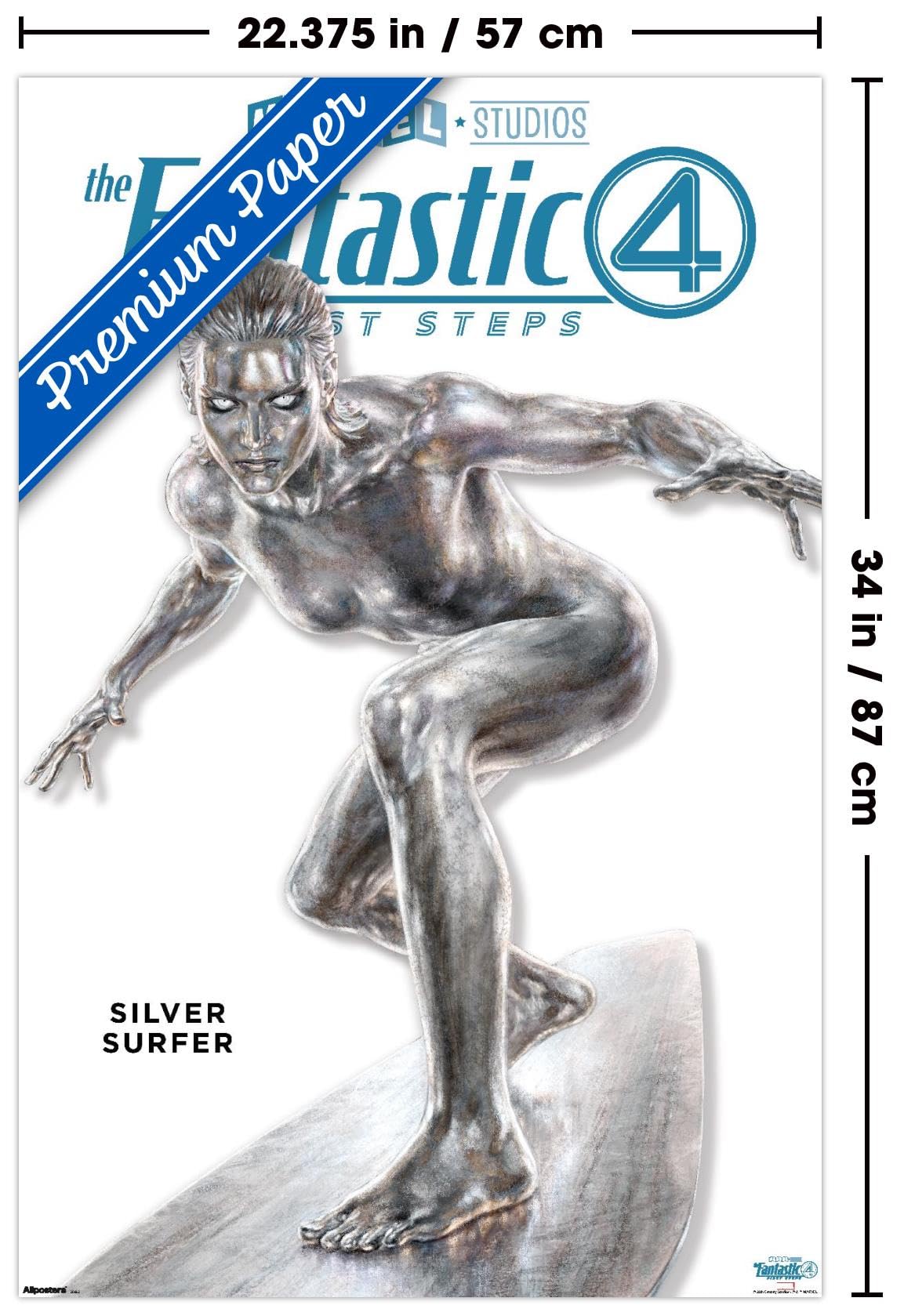 MARVELシルバーサーファー95年USAポスター Amazon.co.jp: Trends International マーベル ファンタスティック