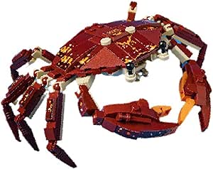 Amazon.com: Ocean Animal Building Blocks, Creative Deep Sea Creatures ...