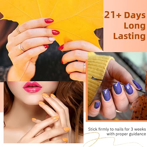 Miniatura 3 de phoenixy Esmalte de uñas de gel, 64 efectos, 32 colores, juego de esmalte de uñas de gel para principiantes, kit de uñas de gel base, capa superior,