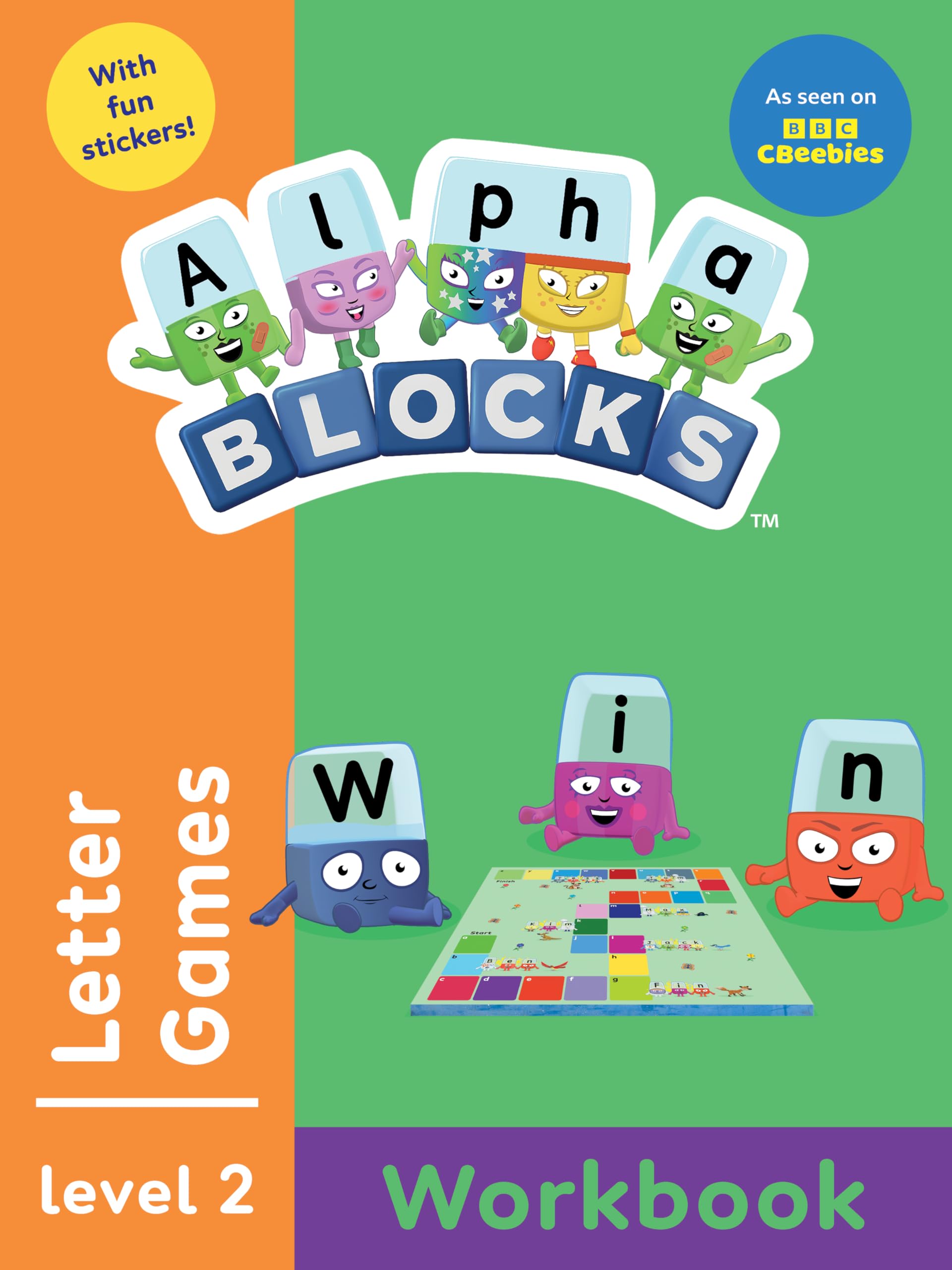 Alphablocks Letter Games (Orange Level Workbook) by  Alphablocks - 9781836892007