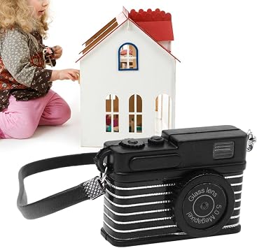 Mini Digital Camera,Dollhouse DSLR Camera | Doll Accessories Mini Decorative Accessories Mini Camera Ornament Vintage Camera Model,Wedding Luganud