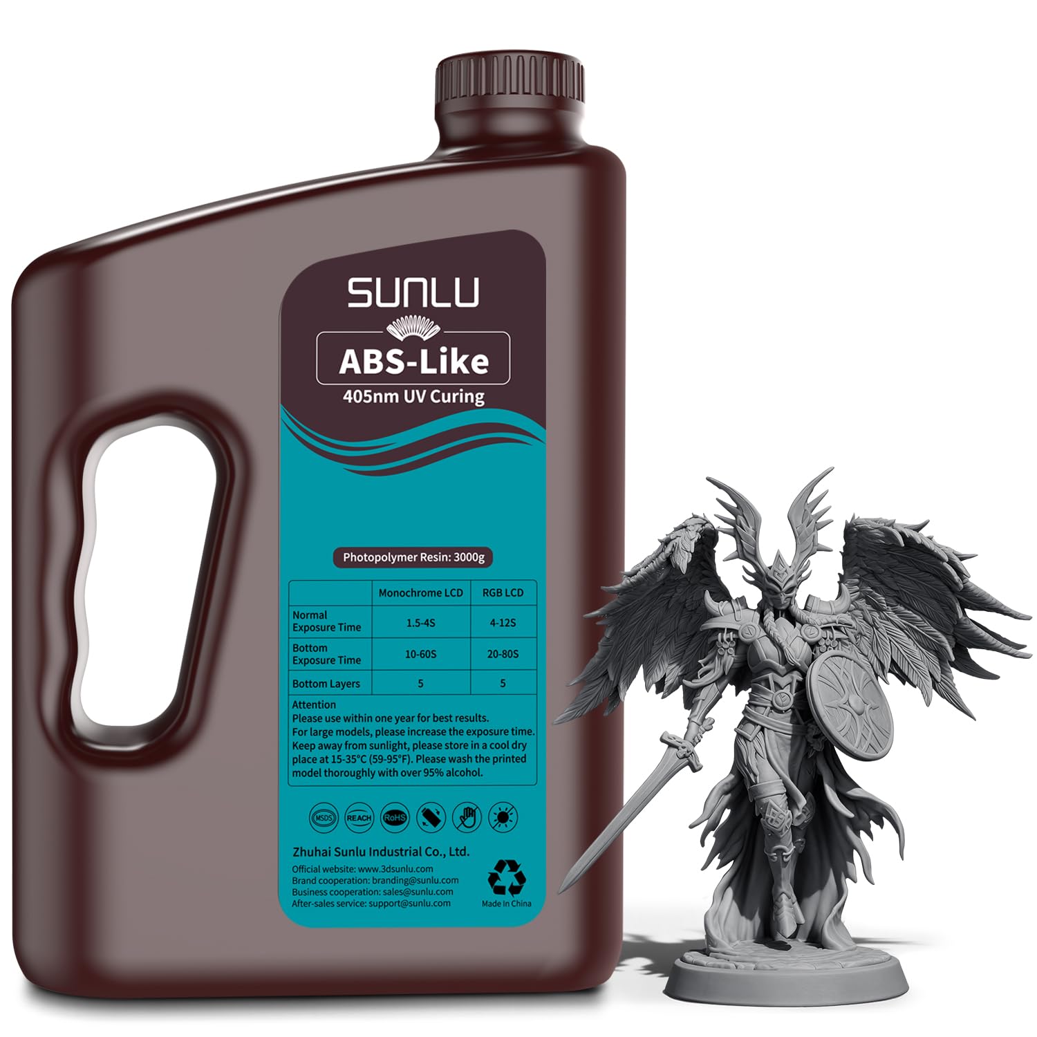 SUNLU ABS Resin Dark Grey 3 kg-image-17