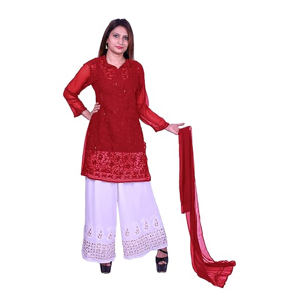 chikankari kurti amazon