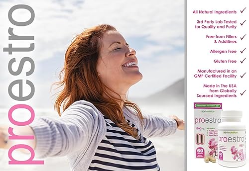 Miniatura 3 de ProEstro pastillas de estrógeno para mujer Suplemento de hormonas femeninas para equilibrio