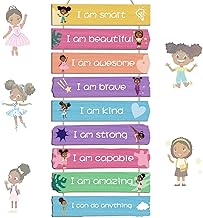 Shri Kanth Art Set of 9 Wall Decors Motivational Rustic Wall Hanging Plaque Sign Inspirational African Girl Wall Baby Gifts Girls Bedroom for Kids Teen Girls Room Wall Decor