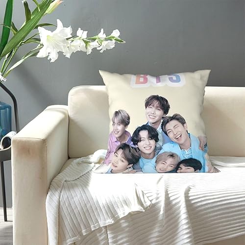 Miniatura 7 de Fundas de almohada para decoración del hogar, funda de almohada de cantante para fanáticos de la música, álbum de regalo, sofá, funda de almohada