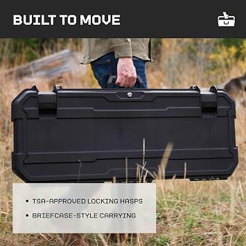 DECKED Honcho 80 L Protective Case with PuzzleFoamTM & TSA Lock - Black