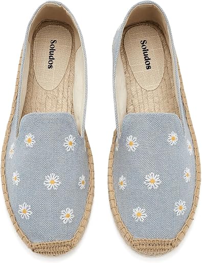Soludos Daisies Smoking Espadrille