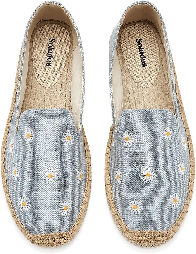 Soludos Daisies Smoking Espadrille