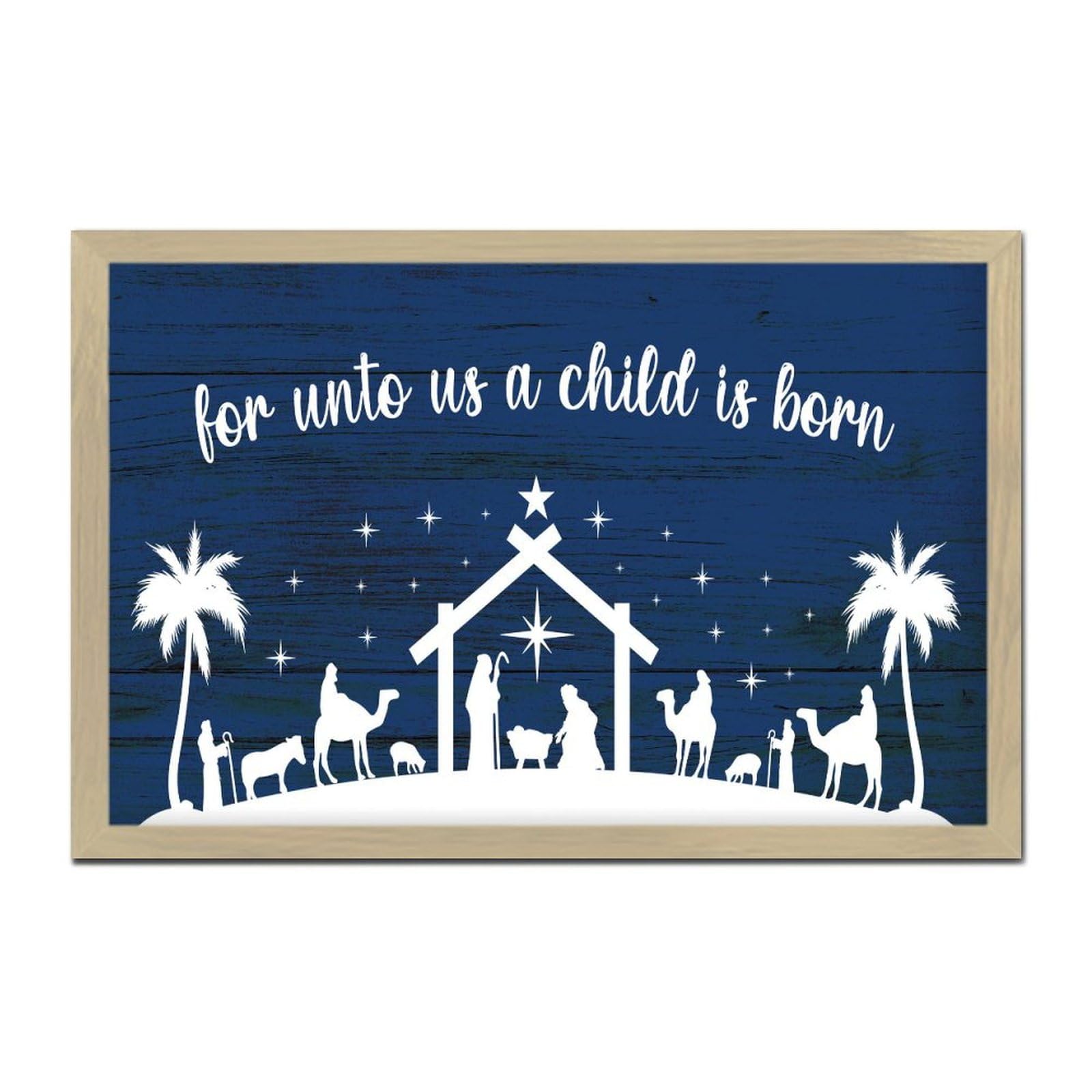 Panneau en bois Merry Christmas pour créer un salon de campagne chaleureux
