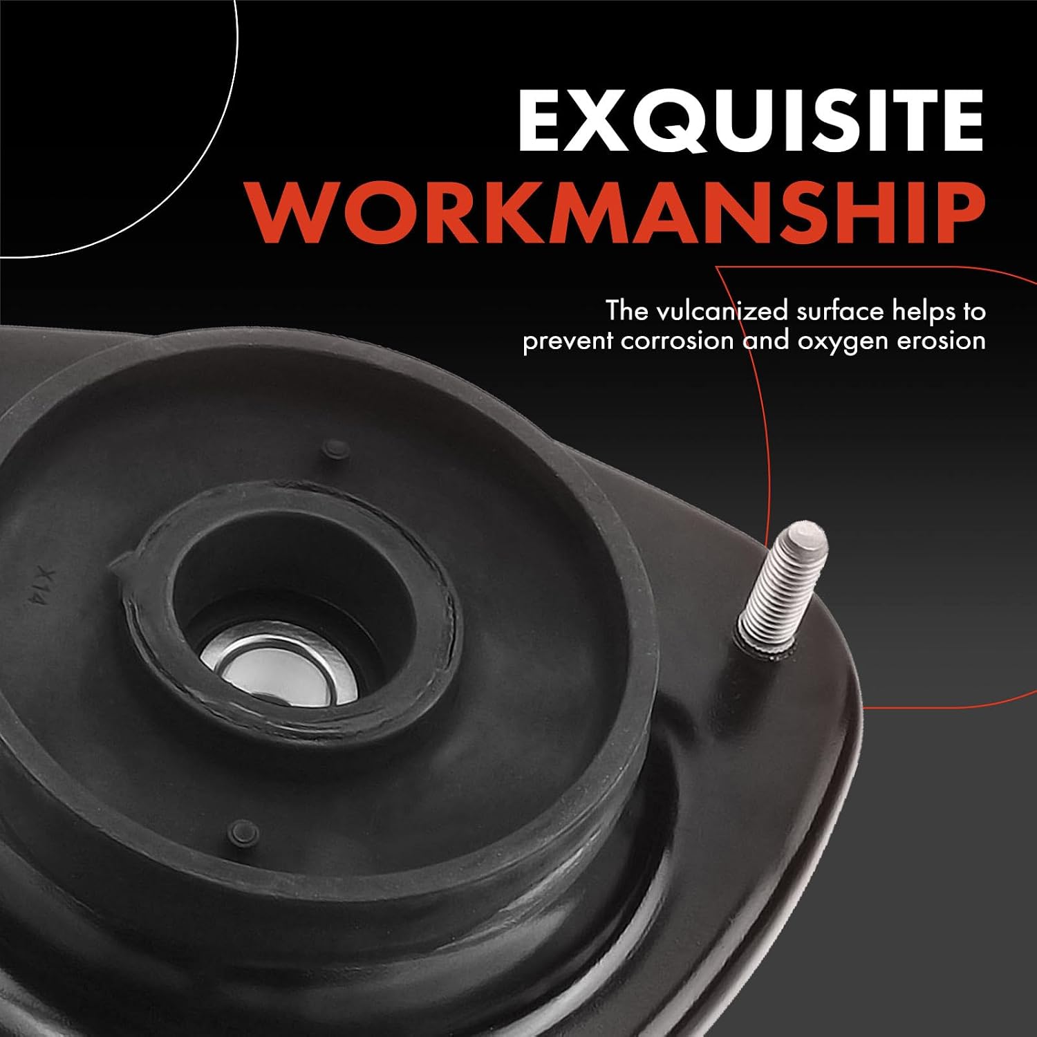 A-Premium Front Suspension Strut Mount Compatible with Subaru Outback 2005-2009 Forester Impreza Crosstrek Legacy WRX STI XV Crosstrek