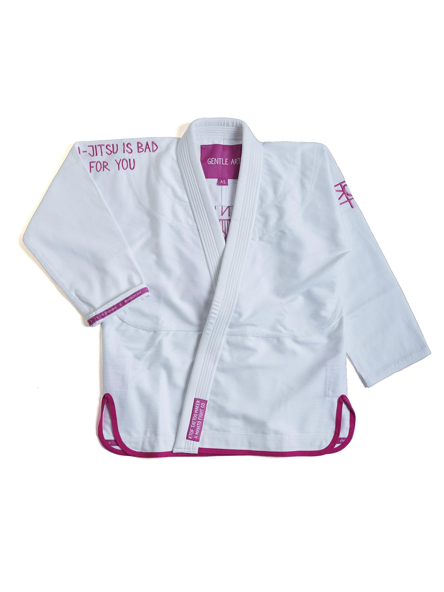 MANTO X Ktof Balaclava BJJ Gi White (Lot de 2) Homme
