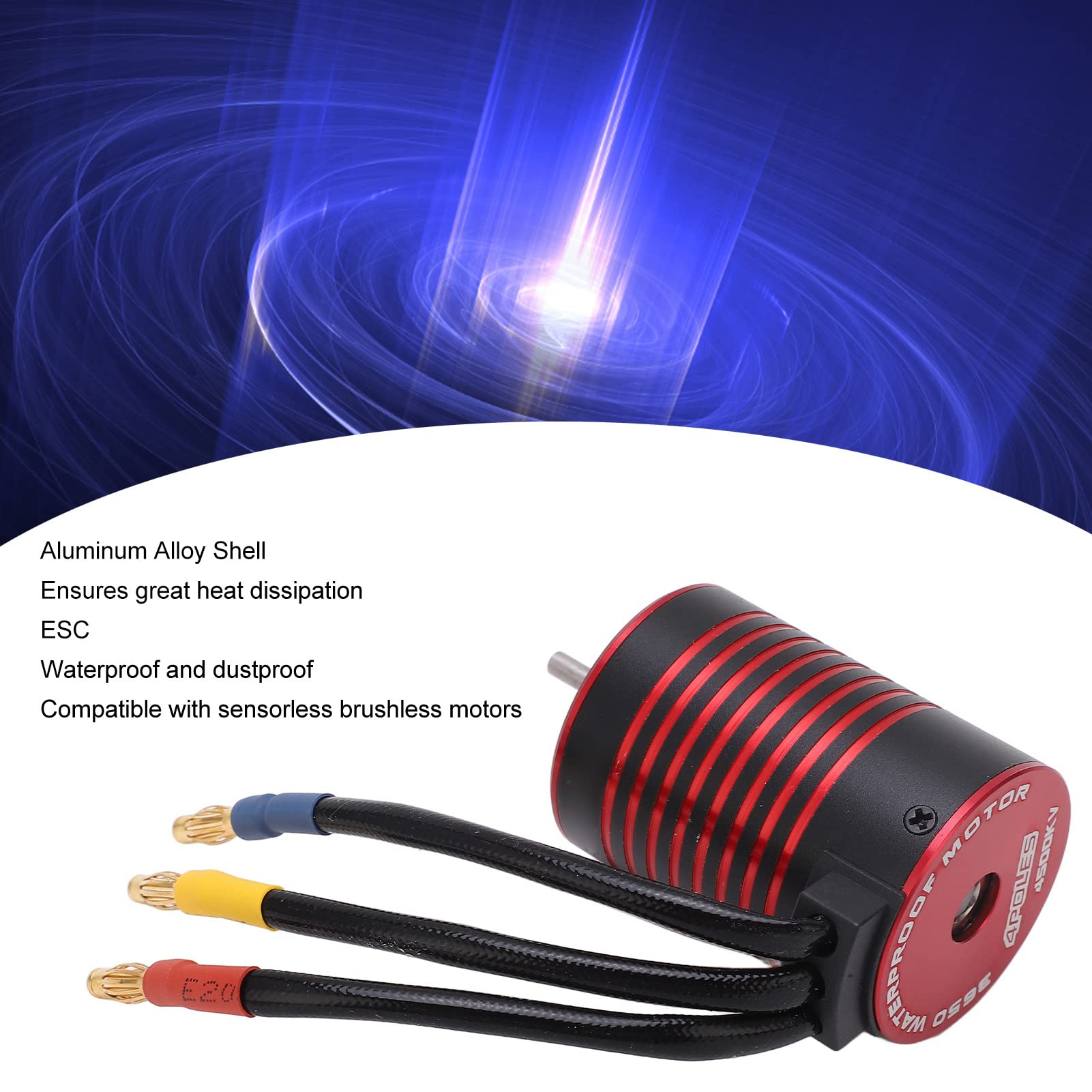 Generic Karta Programowania ESC, Escobillas Esco Safe Professional Combo Precyzyjne Zestaw (4500KV)