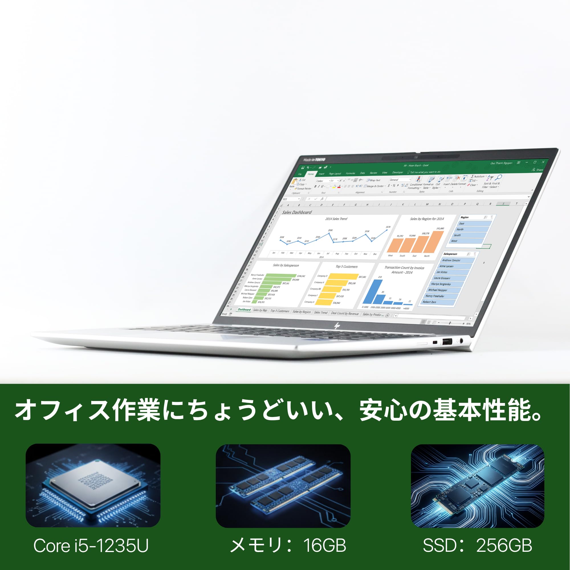 Amazon.co.jp: 【整備済み品】HP EliteBook 830 G9, i5-1235U