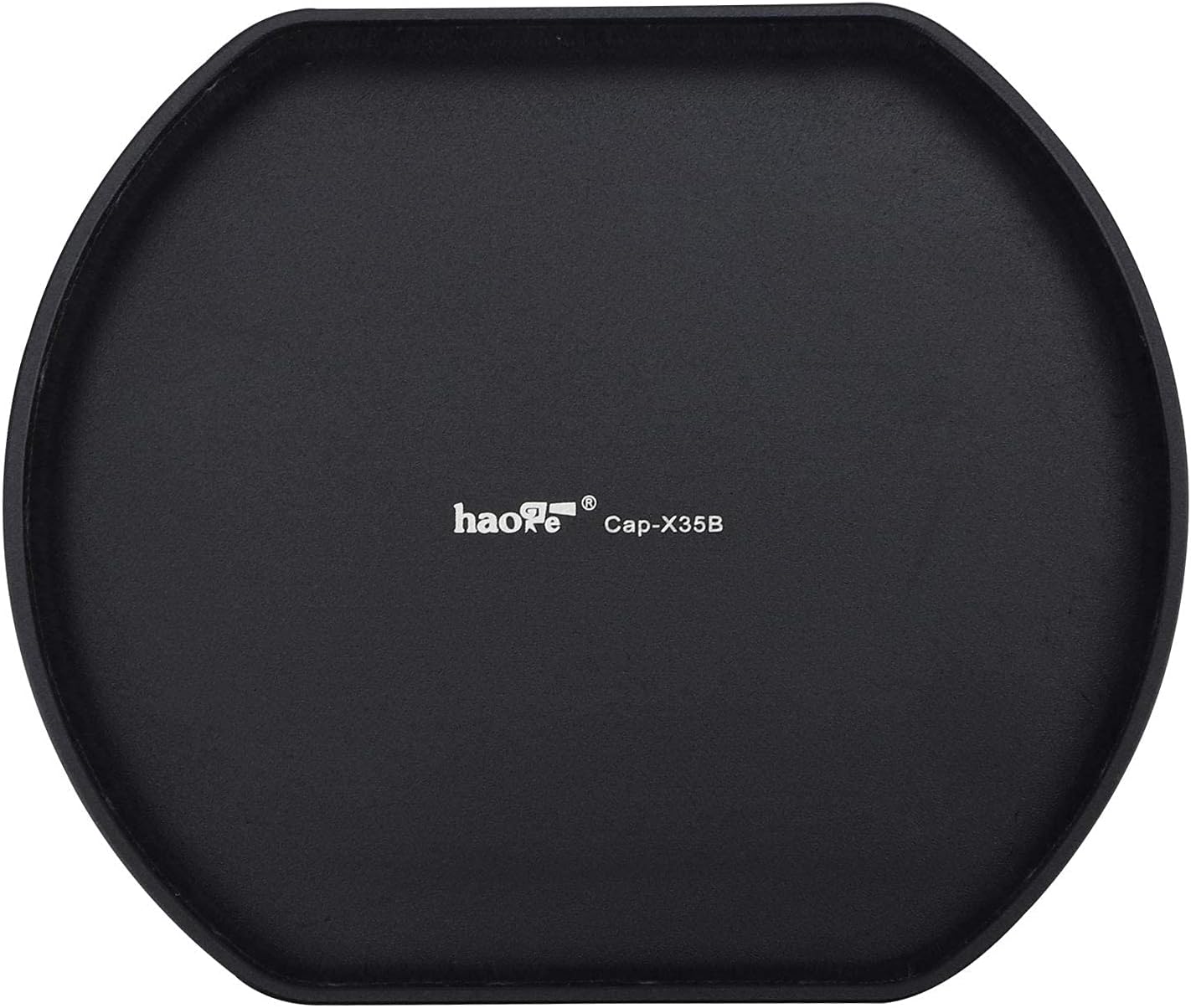 Haoge LH-X35B Metal Square Bayonet Lens Hood for Fujinon XF35mmF2 R WR XF23mmF2 R WR XC 35mm F2 (XC35mmF2), Fuji 35mm F2 Hood, 23mm F2 Lense Hood, with Metal Front Cap, Replaces LH XF35 2 Hood