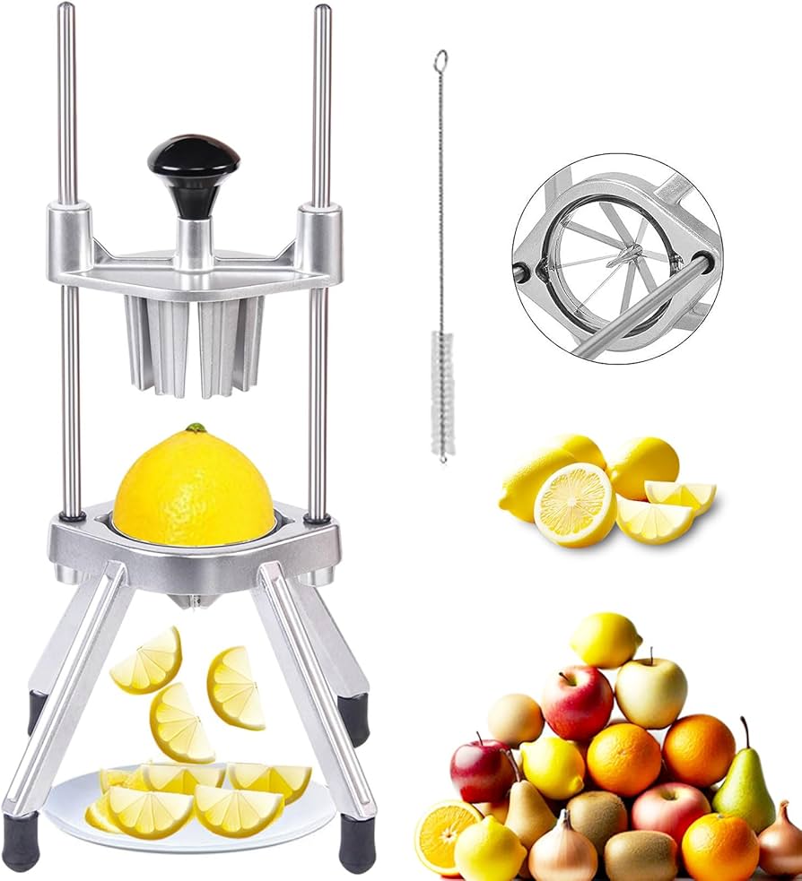 Amazon.com: Commercial Lemon Cutter 8-Section with V-Shaped 420