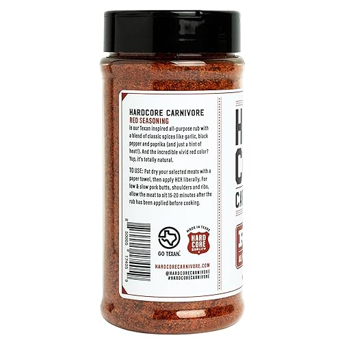 Vista 8 de Hardcore Carnivore Rojo: cerdo, pollo y condimento para barbacoa (coctelera grande)