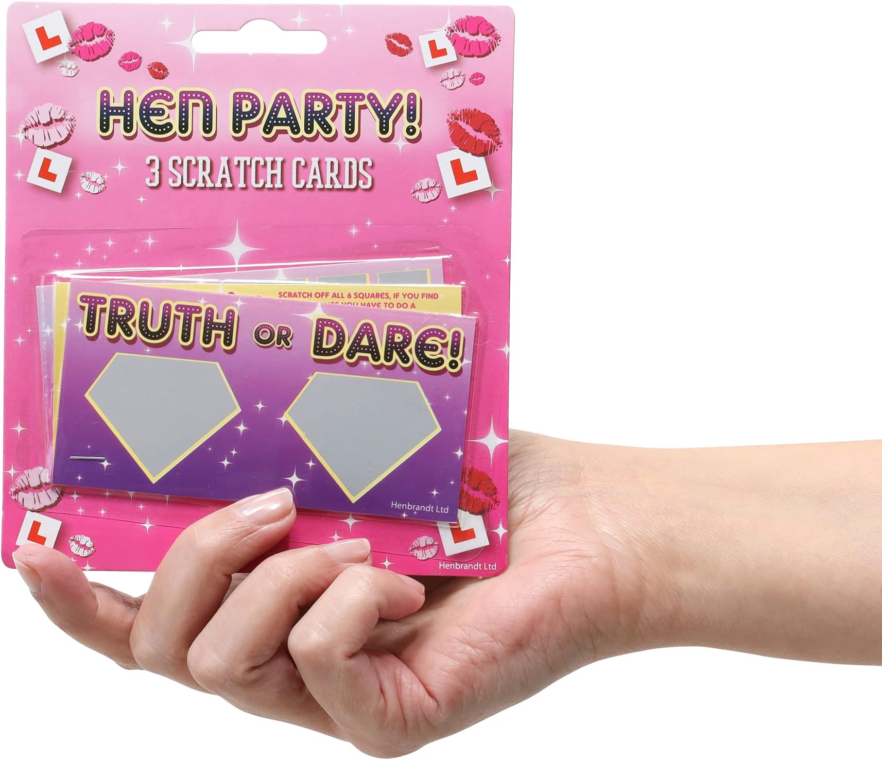 Hen Party Scratch Cards 3 x Truth Or Dare Bride Girls Night Novelty Game Tribe Fun Party Game