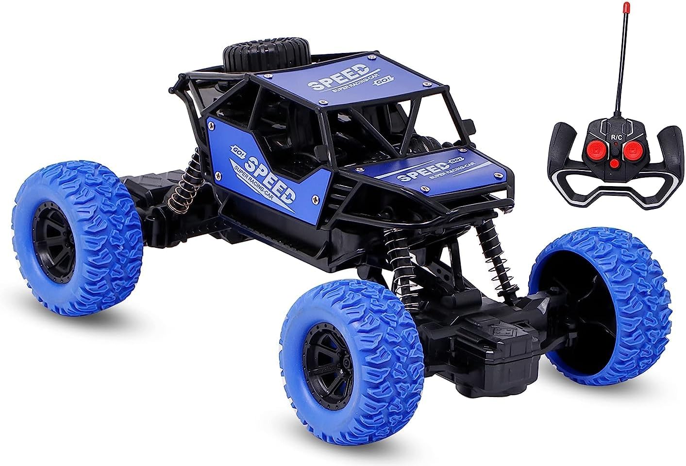 SGTT PRO Remote Control RC Car Monster Truck 4x4 Off Road Rock Crawler Toys for Kids Boys Blue (BLUE)