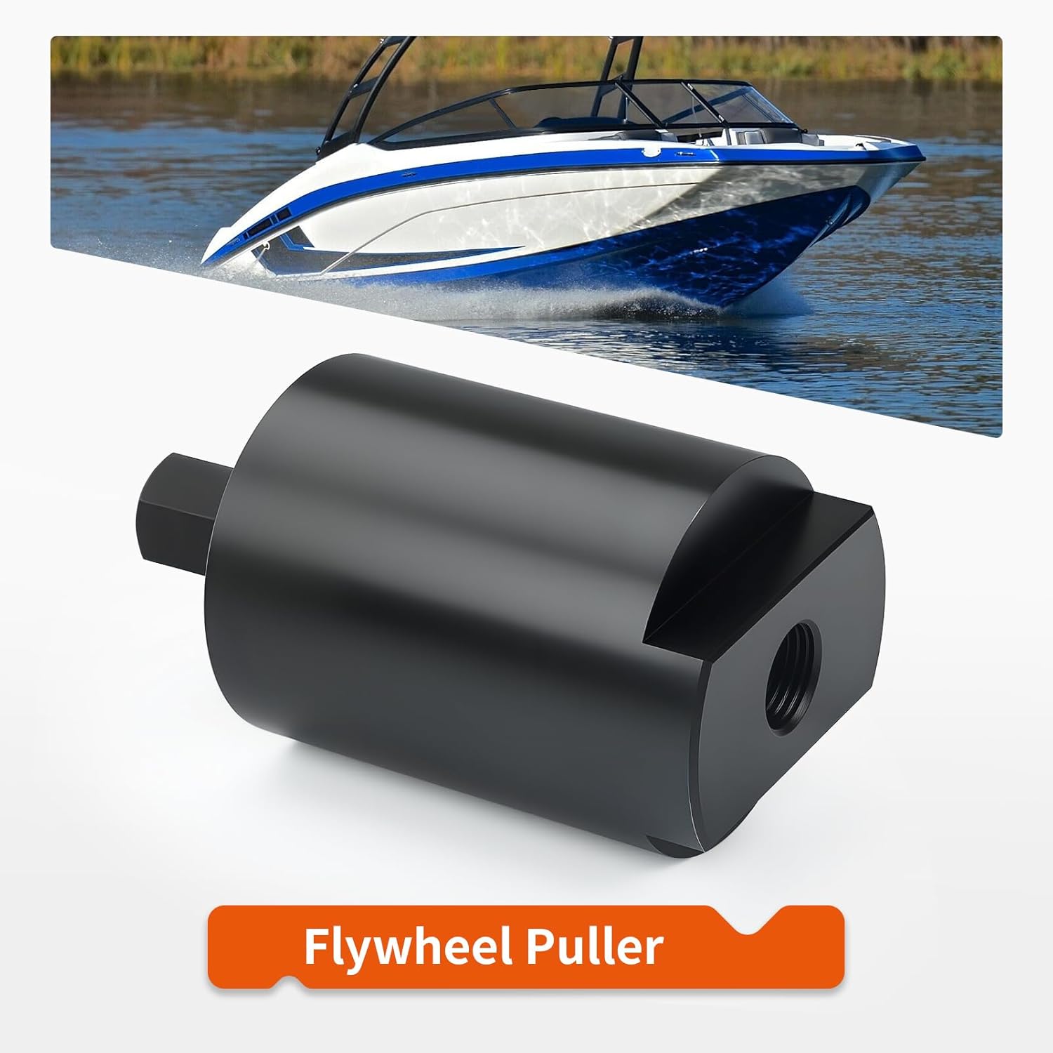 Precision Flywheel MAG Puller For Yamaha FX Cruiser SHO FX SHO VXR VXS FZR FZS SX AR 190 192 212 240 1800 2011-2022 90890-06723