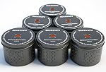 Gun Safe Dehumidifier 200g - Silica Gel Desiccant Canister, Moisture Absorber for Gun Cabinets & Safes, Protect 80 Cubic Feet, Black, Aluminum Shell