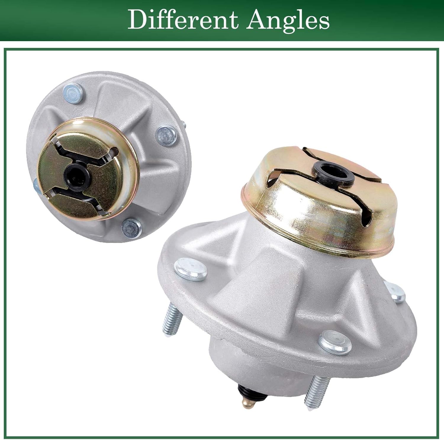 Autoparts AM144377 3-PCS Lawn Mower Deck Spindle Assembly Replacement for John Deere X520 X500 LT155 LT166 LX280 X300 X530 Z425 Mower, Replace 285-587 13542 AM124498 AM131680 AM135349