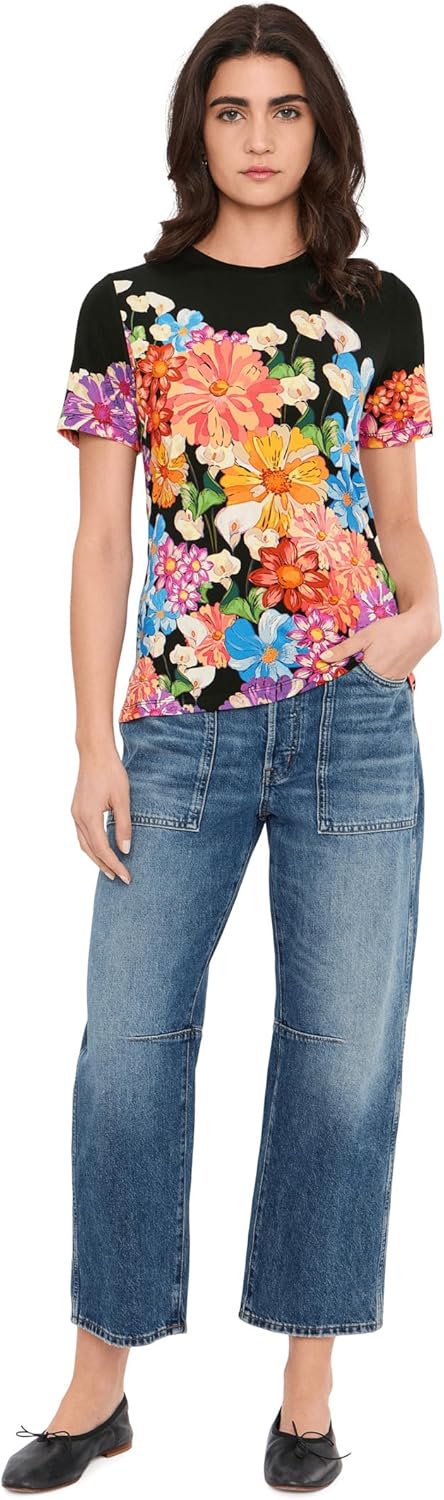 Johnny was Women's The Janie Favorite Short Sleeve Crew Neck Tee