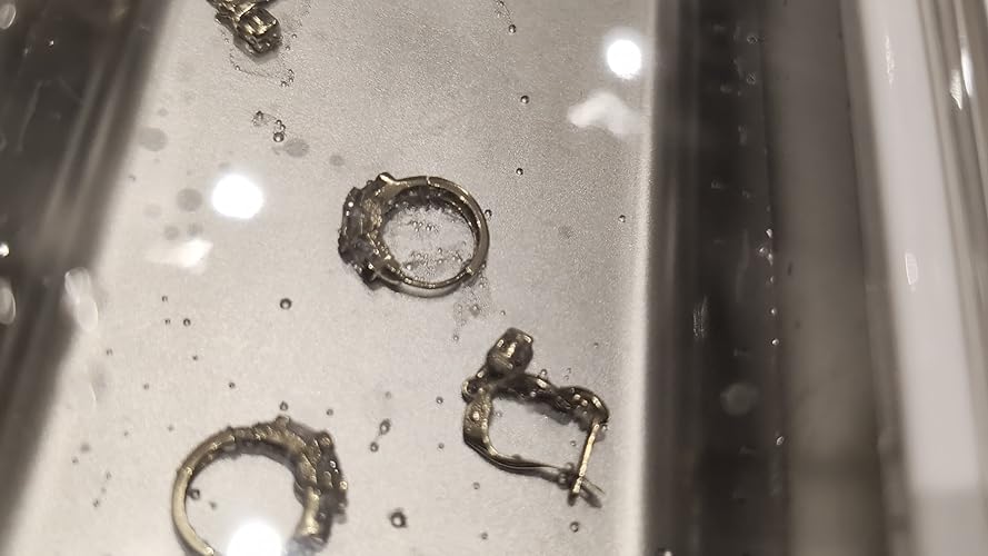 Ultrasoon reinigingsapparaat, 45.000 Hz Ultrasonic Cleaner, 500 ml ultrasone reiniger met 3 reinigingsmodi, ultrasoon apparaat voor brillen, horloges, sieraden, kunstgebitten