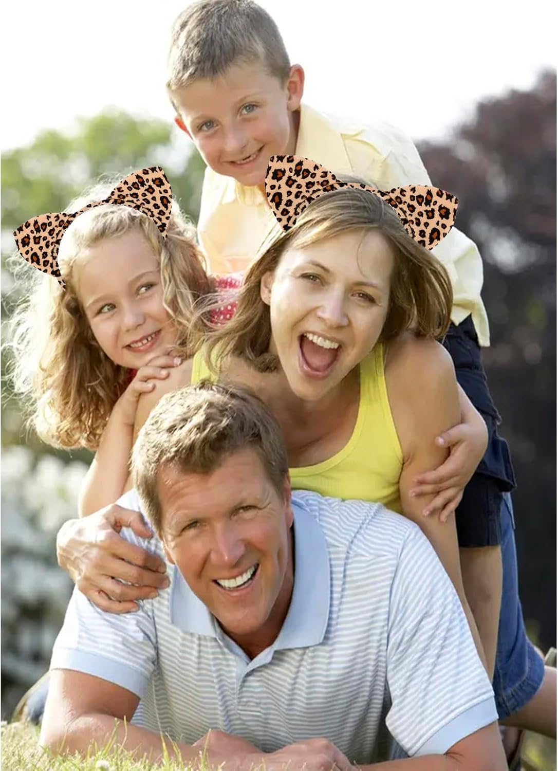 Animal Costume Set - Animal Ears Headband, Nose and Tail, Bow Tie for Cospaly Party - Image 7