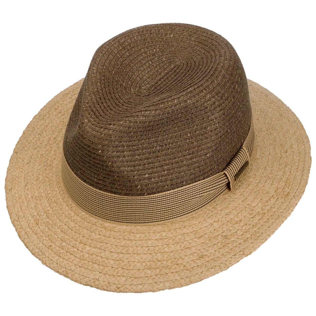 Stetson Twotone Traveller Strohhut Herren Frühling Sommer