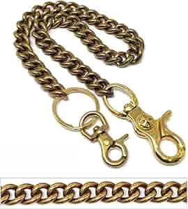 1976年製 ニューヨーク 真鍮製　ヴィンテージウォレットチェーンのみ 1976年製 ニューヨーク 真鍮製 ヴィンテージウォレットチェーンのみ