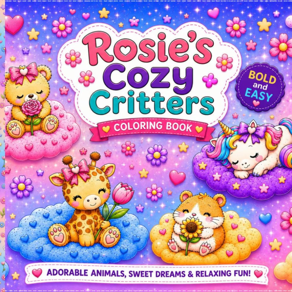 Rosie's Cozy Critters: Bold & Easy