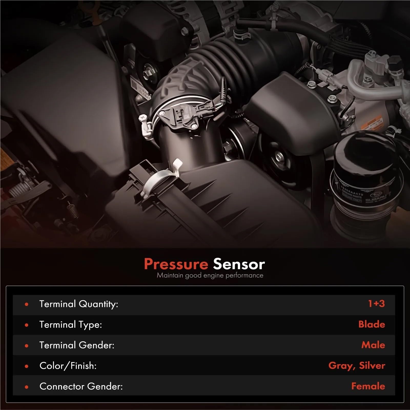 Sensor de presión de aceite del coche Sensor de presión aceite motor para Honda para CR-V 2015-2022 para Civic para Accord 2015-2020 28660-R9L-003 reparar