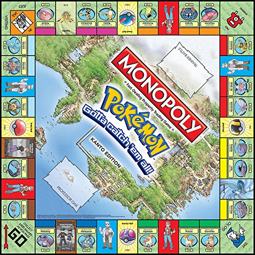 Monopoly: Pokemon Kanto Edition #TOP2