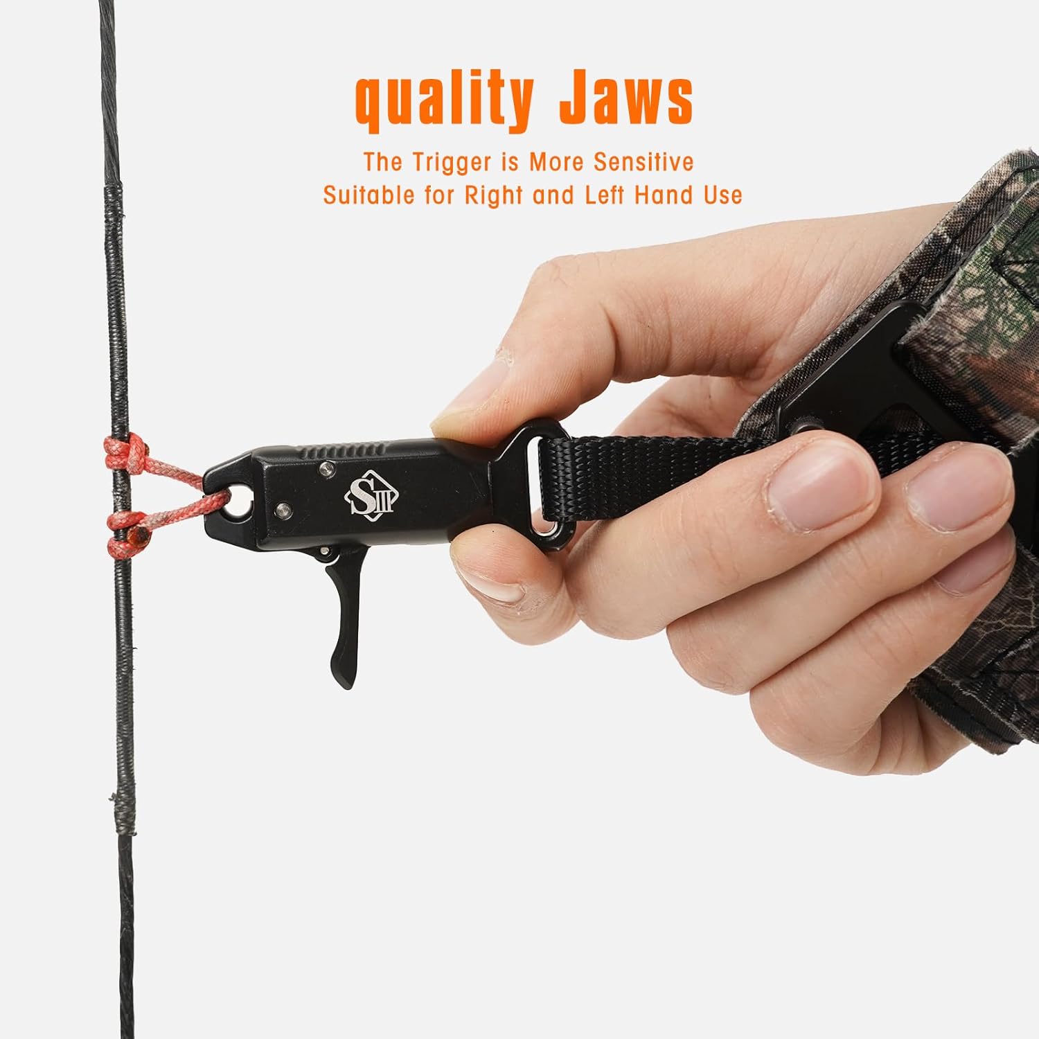 LWANO Archery Compound Bow Release Aids Trigger Adjustable Wristband Release Aids for Adults Youth Kids Hunting Shooting Accessories