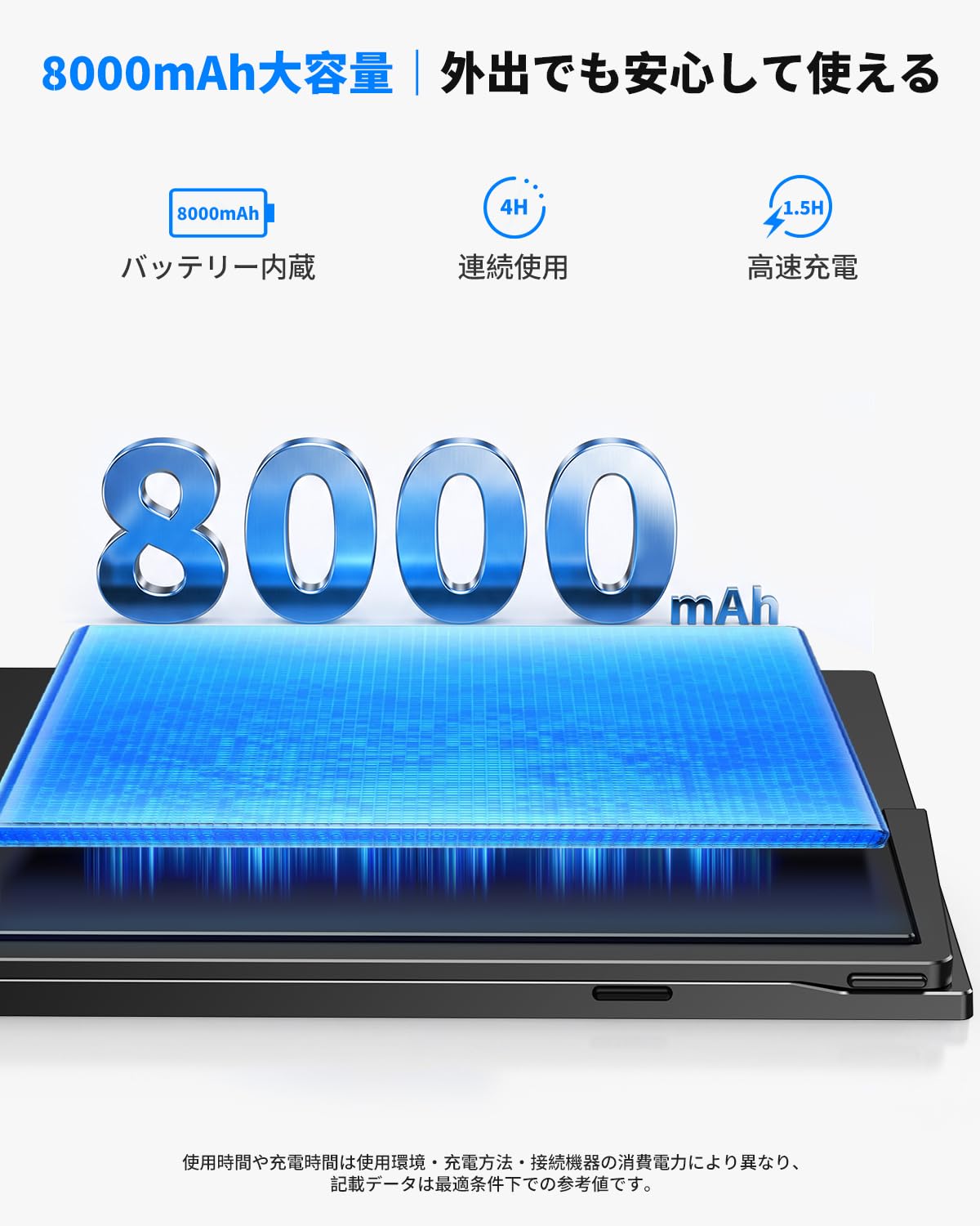 Amazon.co.jp: UPERFECT モバイルモニター 15.6インチ 大容量