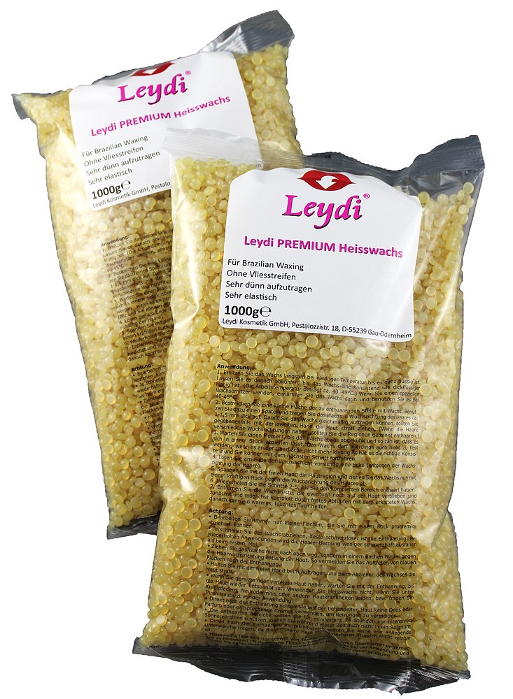 Leydi PREMIUM Heisswax Honig 2Kg