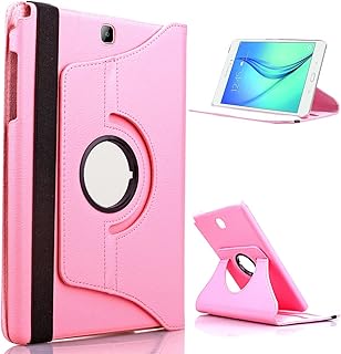 SOTEFE® Case Samsung Galaxy Tab A 9.7'' SM-T550 Cover - 360 Rotation design Protector Support Case for Samsung galaxy tab A 9.7 Inch SM-T550/T551/T555 Smart Shell Cover + Screen Protector Film