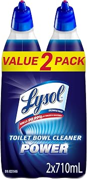 Lysol Power Toilet Bowl Cleaner 2-Pack Deal at Amazon: $4.99