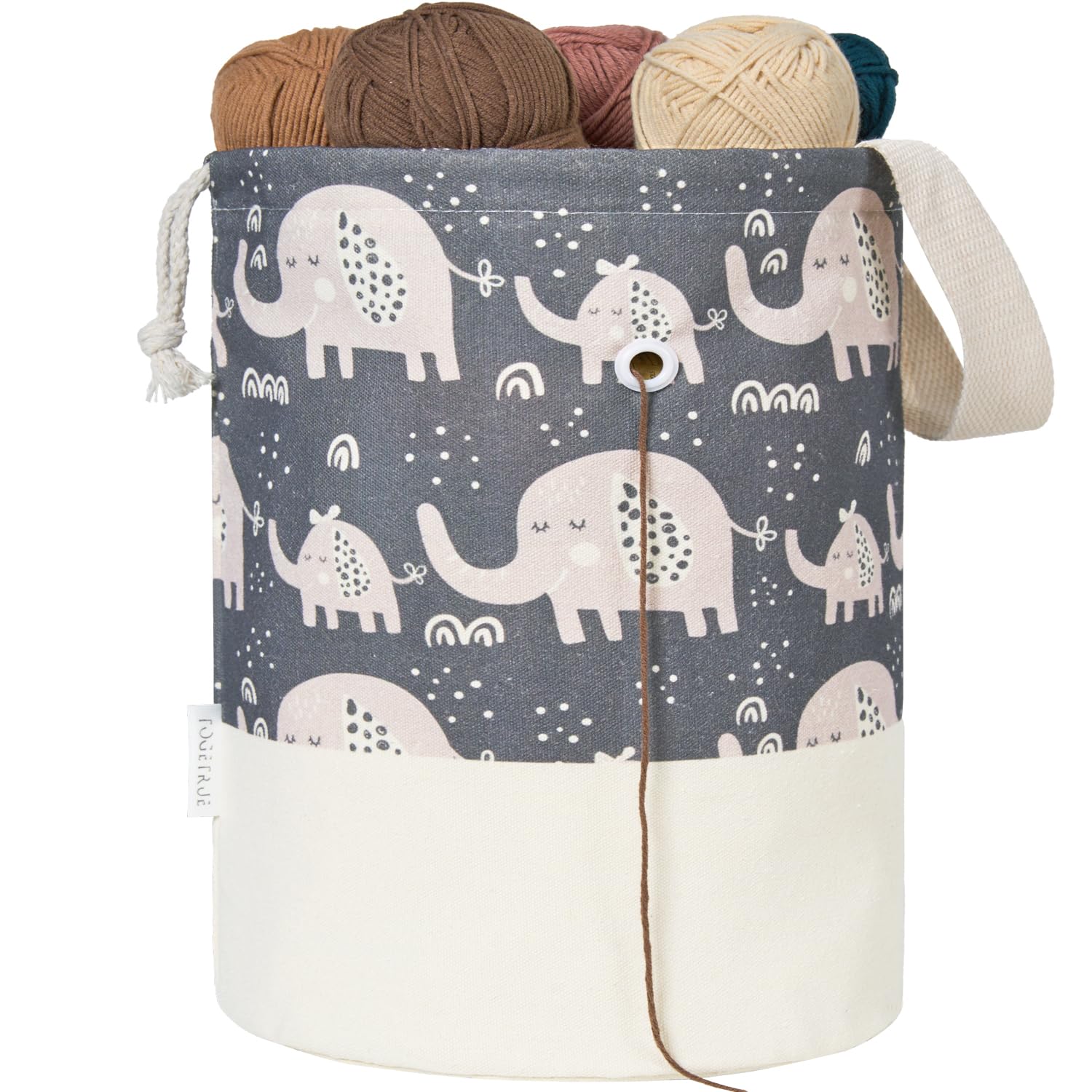 Yarn Bag, Cute Crochet Bag Organizer, Yarn Storage Knitting Bags