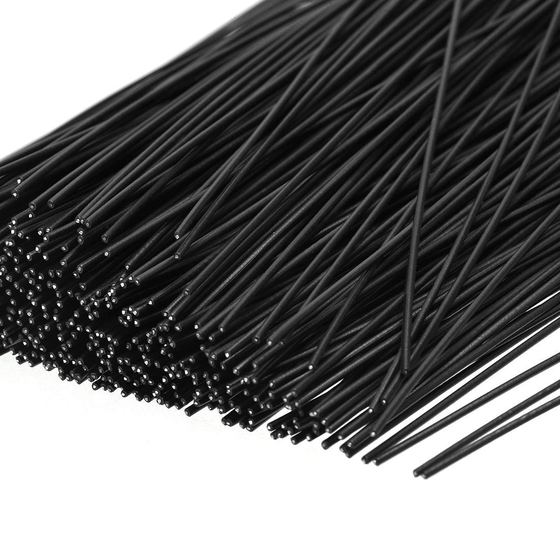 enTie Fascette stringicavo nere 4,8 mm x 200 mm, in nylon 66