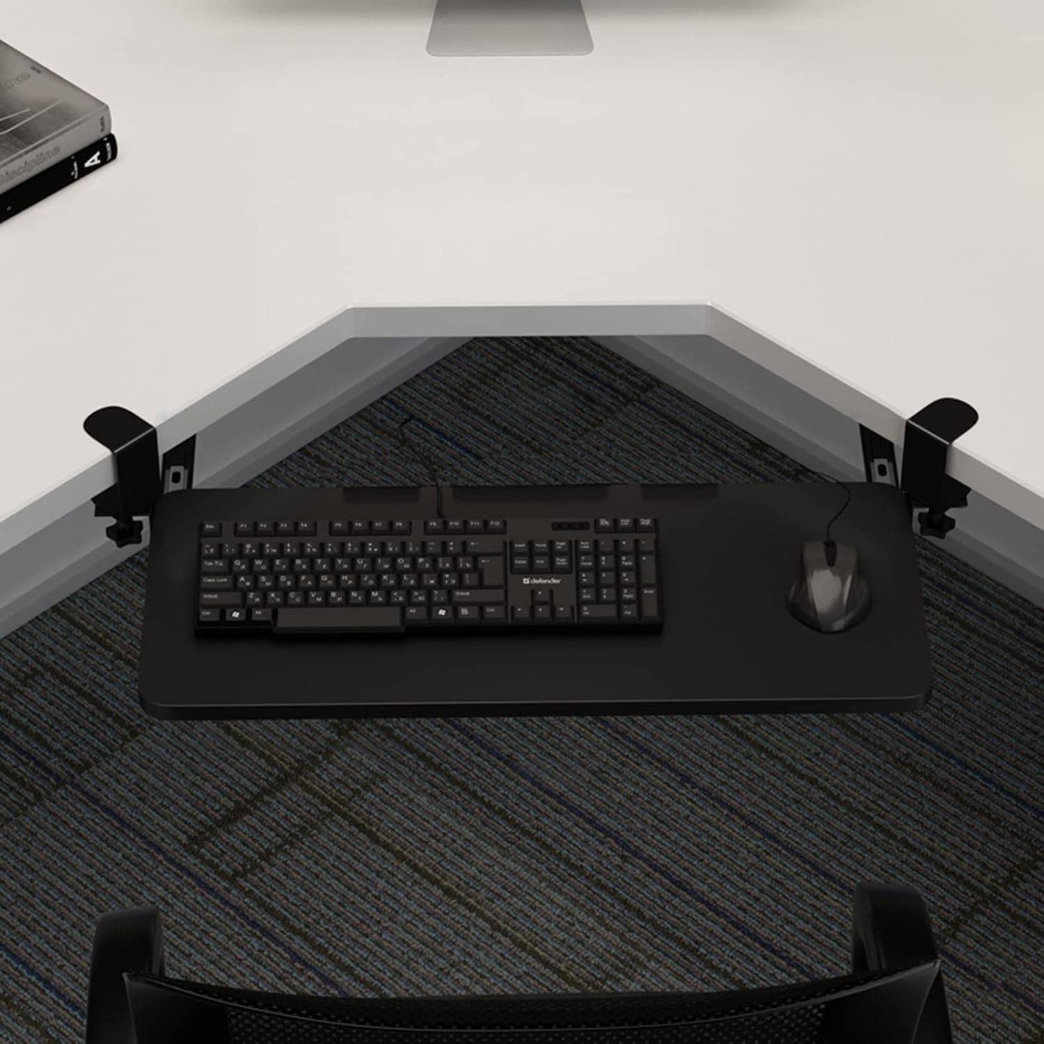 Tightstore Rotating Keyboard Tray Under Desk, Under Desk