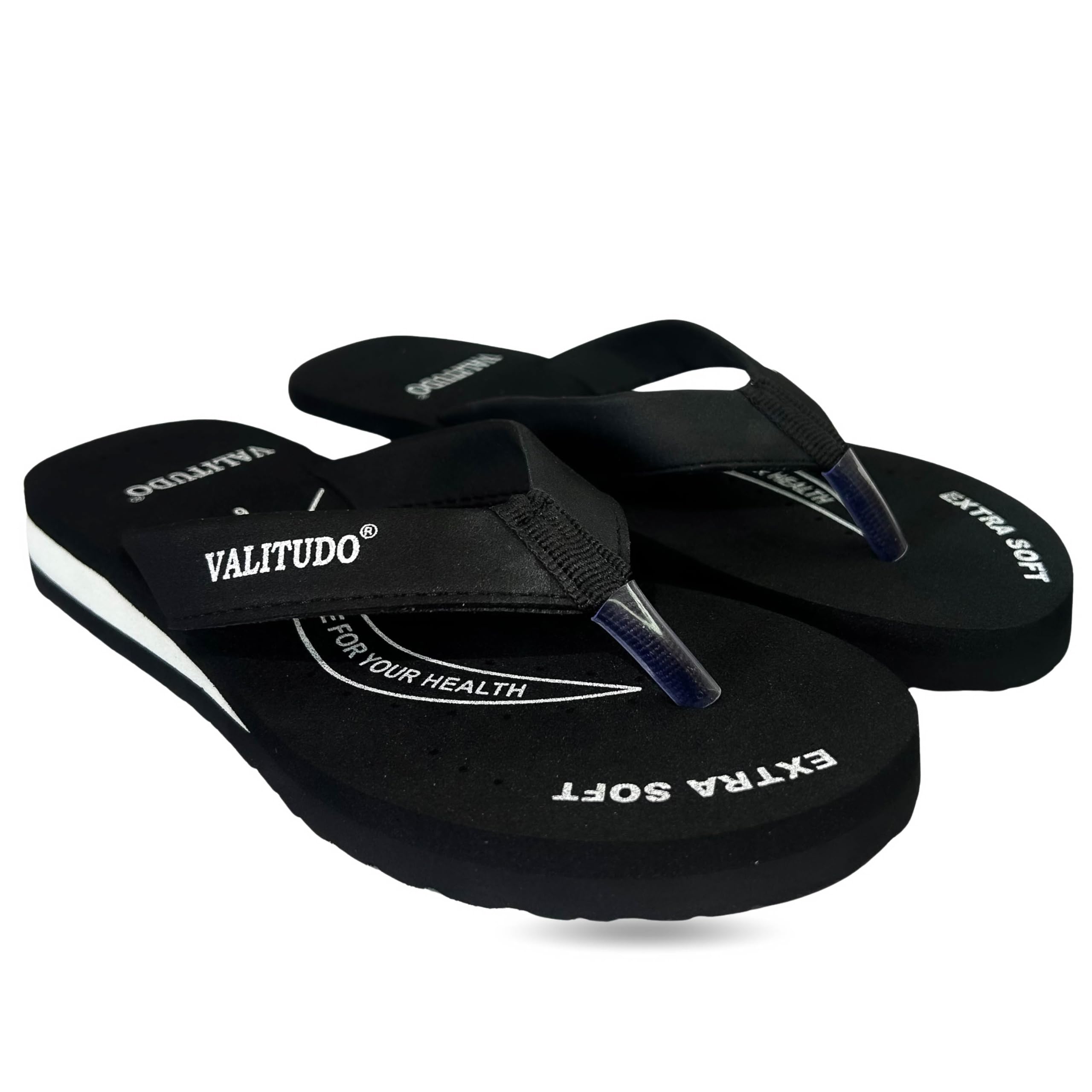 VALITUDO® Doctor soft slippers for women and kids, anti-skid lightweight comfortable orthopaedic footwear (Black, 8) (B0D8TJR2PZ) Amazon Price History, Amazon Price Tracker