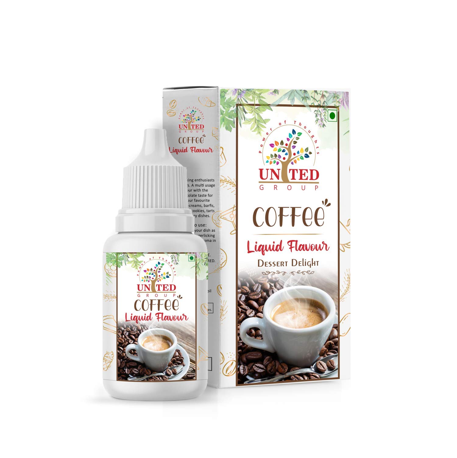 Buy United Coffee Flavour Vegan, GlutenFree Liquid Food Flavouring