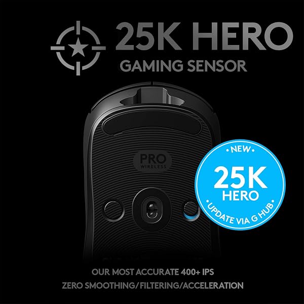 Logitech G Logitech G Pro Wireless Gaming Mouse with Esports Grade Performance in use