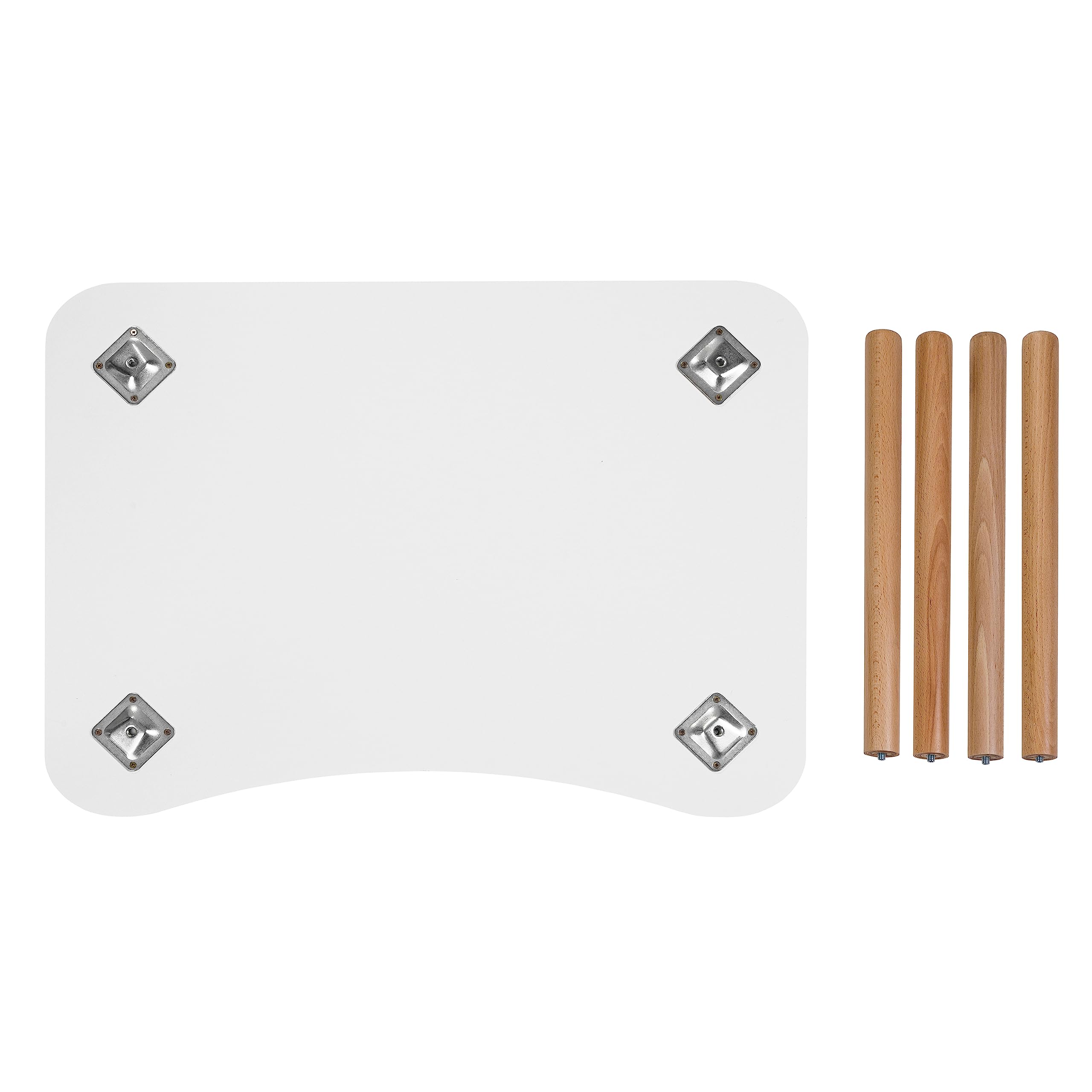 Tavolo in legno per bambini, tavolo per cameretta, 50 x 70 cm, bianco, fai-da-te, alta qualità, sedute per bambini naturali, tavolo per bambini